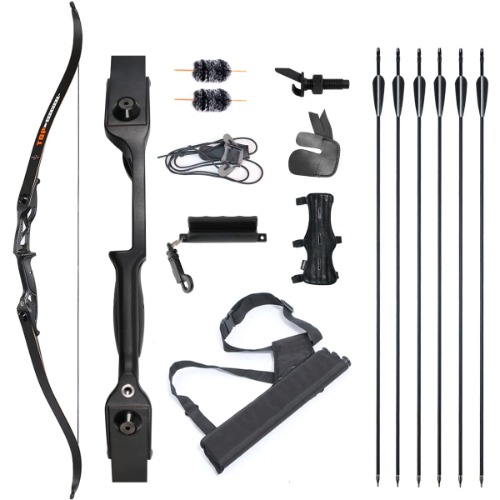 Archery Hunting Recurve Bow and Arrow Set 