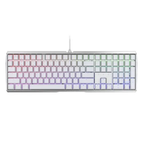 Cherry MX 3.0S RGB White Mechanical Gaming Keyboard 