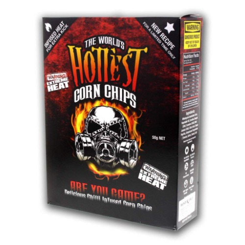 Chilli Seed Bank Worlds Hottest Corn Chips 50 g