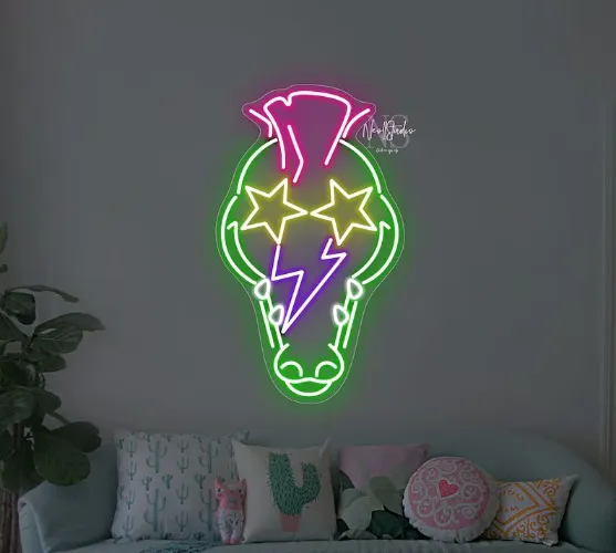 Montgomery Gator LED Neon Sign