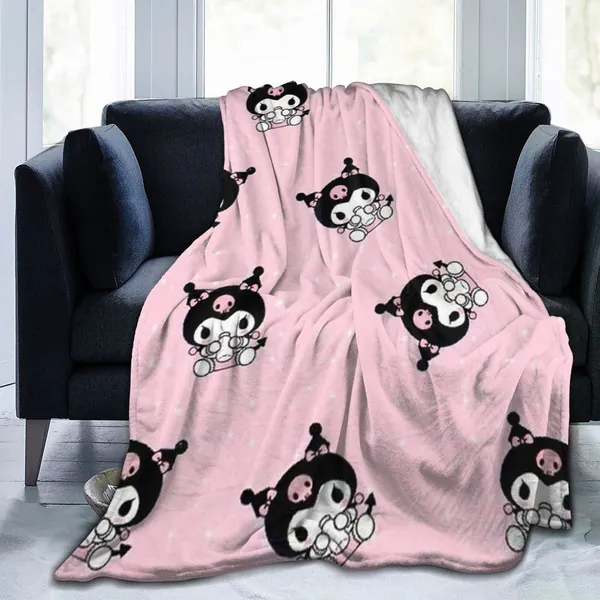 FEILUOKE Kawaii Children Blanket Light and Comfortable Suitable for The Four Seasons Warm Blanket of Bedroom and Living Room Sofa 50x40in, 50 inches x40 inches