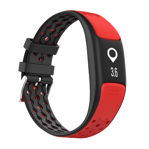 Smart Fit Sporty Fitness Tracker and Waterproof Swimmers Watch - RED