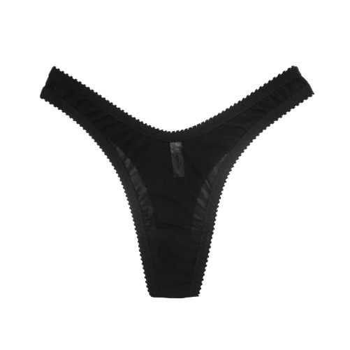 Cheryl Thong Black Mesh | Black Mesh / M