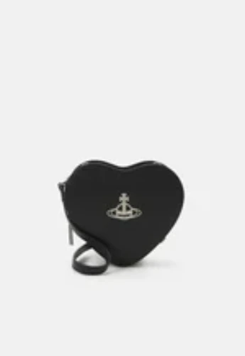 LOUISE HEART CROSSBODY - Umhängetasche - black