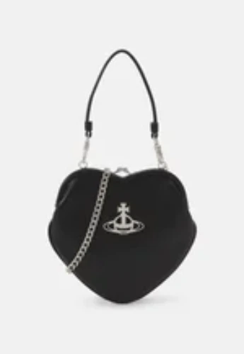 BELLE HEART FRAME PURSE - Handbag - black