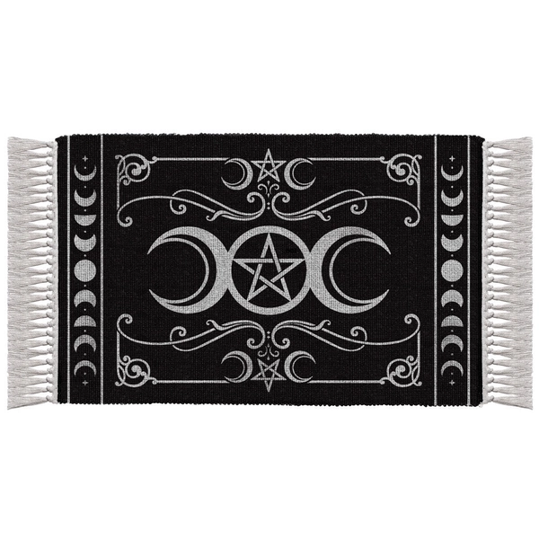 Triple Moon Rug by Alchemy Gothic