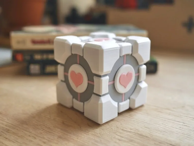 Portal Companion Cube Box