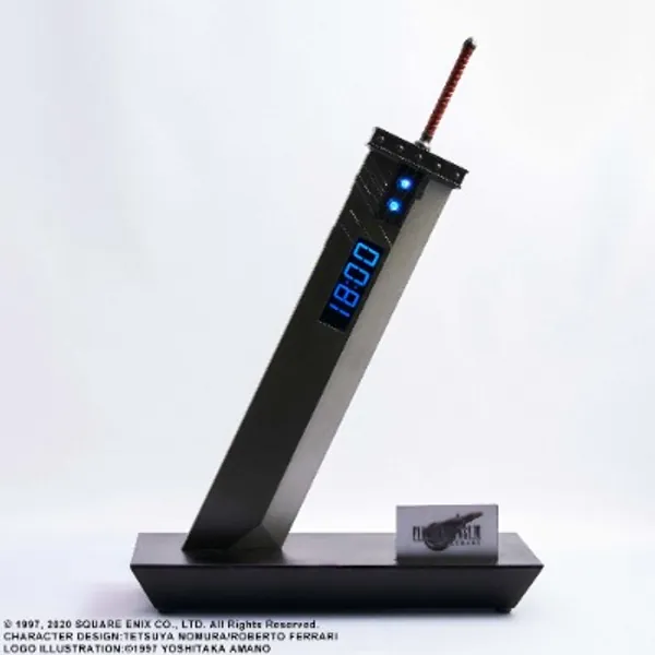 FINAL FANTASY VII REMAKE™ Digital Clock - BUSTER SWORD