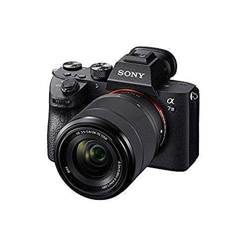 Sony a7 III (ILCEM3K/B) Full-frame Mirrorless Interchangeable-Lens Camera with 28-70mm Lens with 3-Inch LCD, Black - w/ 28-70mm - Base