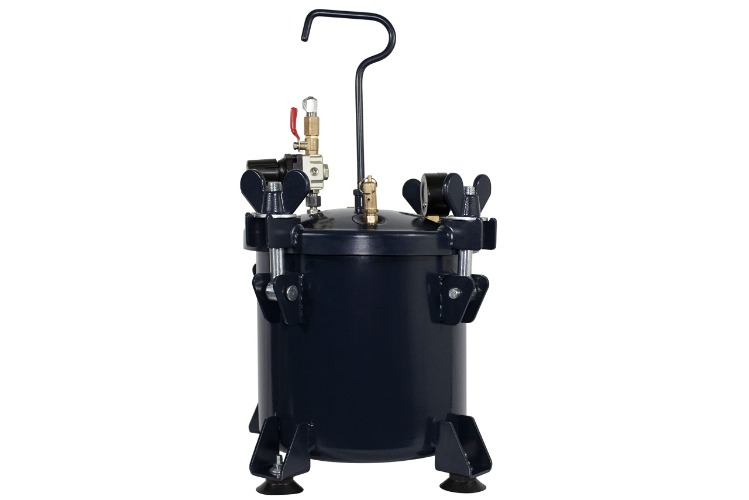 CALIFORNIA AIR TOOLS 255C 2.5 Gallon Pressure Pot for Casting, Blue - Pot
