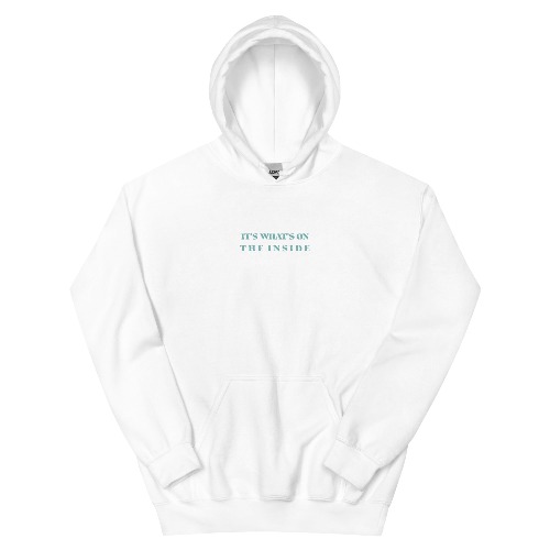 On The Inside | Unisex Hoodie - White / S
