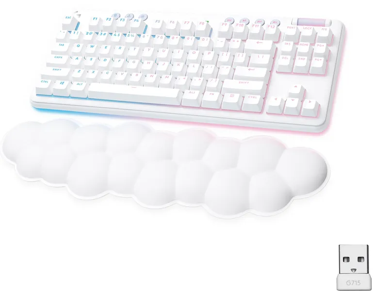 Logitech G G715 Tactile gaming Keyboard (white)