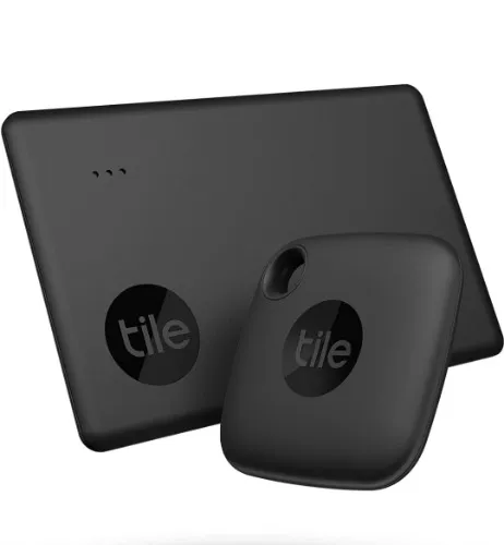 Tile Starter Pack (2022) 2-Pack (Mate/Slim). Bluetooth Tracker, Item Locator & Finder for Keys, Wallets & More