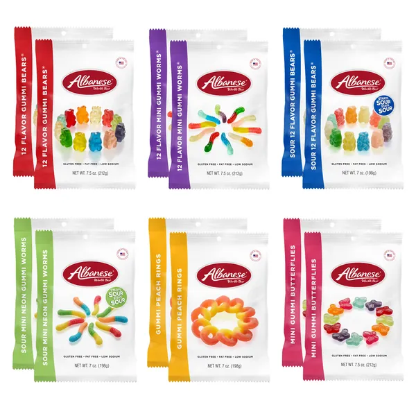 Fruit gummies variety pack