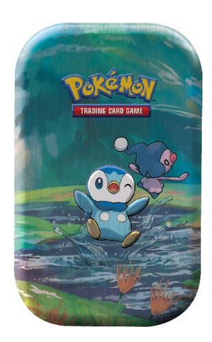 Pokémon TCG: Sinnoh Stars Mini Tin - Piplup, Mr Mime (2 Booster Packs & 1 Pokémon Art Card)