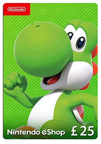Nintendo eShop Card | 25 GBP voucher | Download Code | UK only | Switch - Nintendo eShop - Download Code - £25