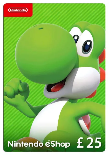 Nintendo eShop Card | 25 GBP voucher | Download Code | UK only | Switch