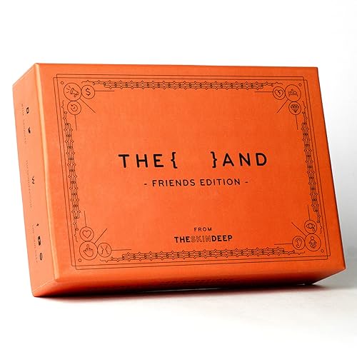 {THE AND} Friends Edition - Conversation Starters to Make Friends Your Best Friends - Fun Getting to Know You Card Game with Questions - Deep Talks at Game Night or Dinner Party by The Skin Deep