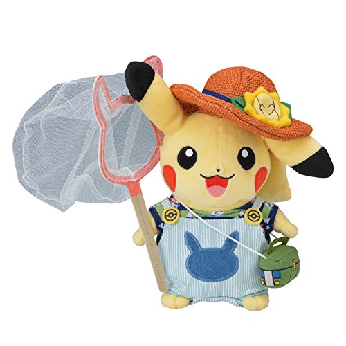 Pocket Monsters - Kimawari - Pikachu - Denjimushi - Pokécen Plush - Pokémon Summer Life - Pre Owned