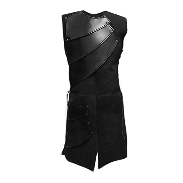 Men's Medieval Sleeveless Waistcoats Costume Renaissance Victorian Waistcoats Vests
