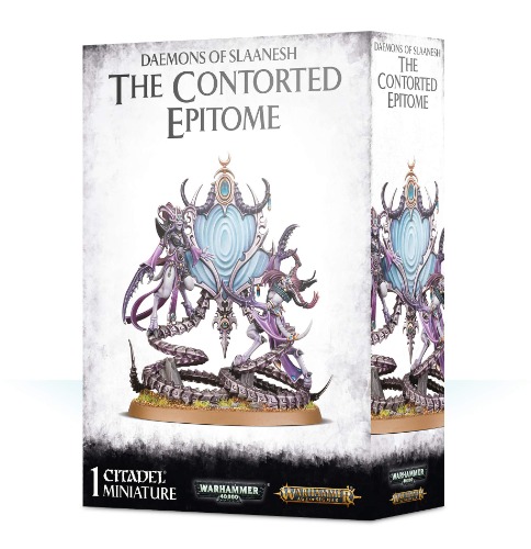Games Workshop - Warhammer Age of Sigmar - Warhammer 40.000 - Daemons of Slaanesh: The Contorted Epitome - 