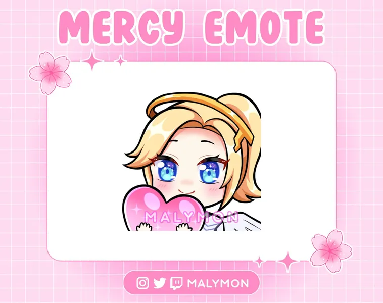 Mercy Twitch Emote