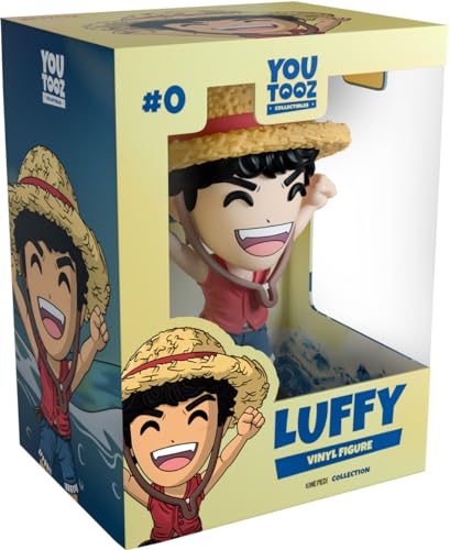 Youtooz One Piece Luffy 4.7", Luffy Vinyl Figure, Collectible Luffy from One Piece by Youtooz One Piece Collection - Luffy