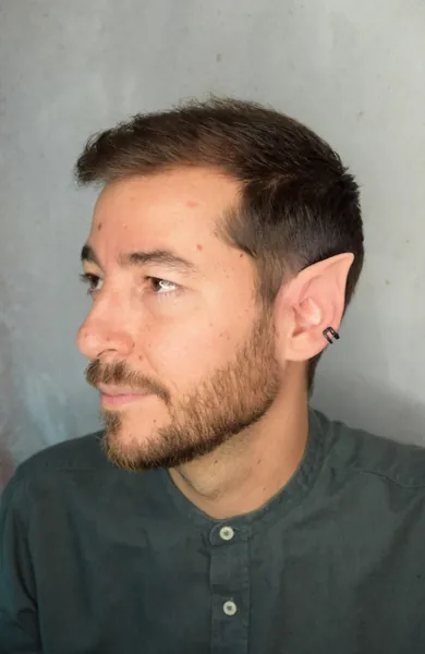 Small Elf Ears, Latex Prosthetic elf ear tips, Fantasy Costume