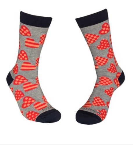 Heart Pattern Sock (Love)