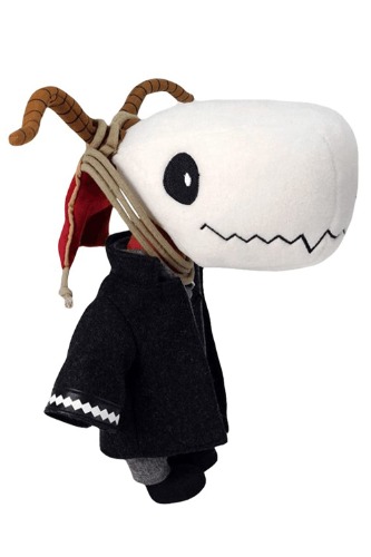 Wasoie The Ancient Magus' Bride Elias Ainsworth Plush Figure Doll Cosplay Cute Cartoon Stuffed Figurine Toy Gift (Black, 25cm/9.8inch) - Black 25cm/9.8inch