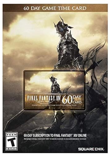 Final Fantasy XIV: A Realm Reborn 60 Day Time Card