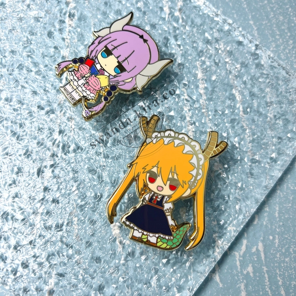 Cute Anime Maid Hard Enamel Pin