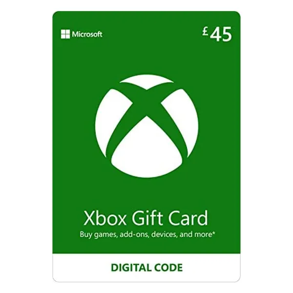 
                            Xbox Live £45 Credit (Amazon Exclusive) [Xbox Live Online Code]
                        