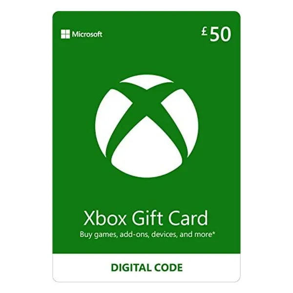 
                            Xbox Live £50 Credit [Xbox Live Online Code]
                        