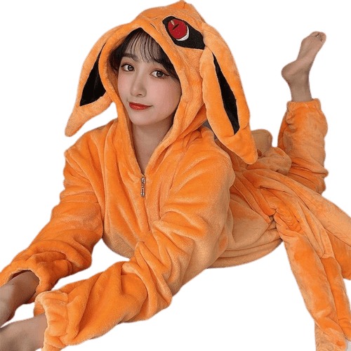 Kurama / Nine Tails Pajamas - Naruto Anime Onesie | Height 155-165cm