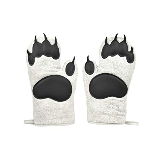 Genuine Fred Fred & Friends POLAR BEAR HANDS Oven Mitts, Set of 2, Medium (5200172) - POLAR BEAR HANDS