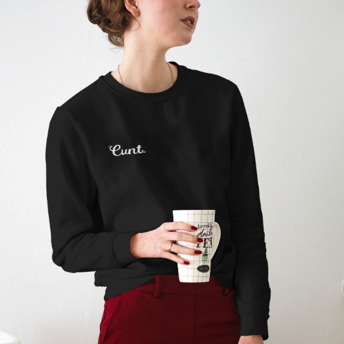 Cunt Unisex Feminist Sweatshirt | XL
