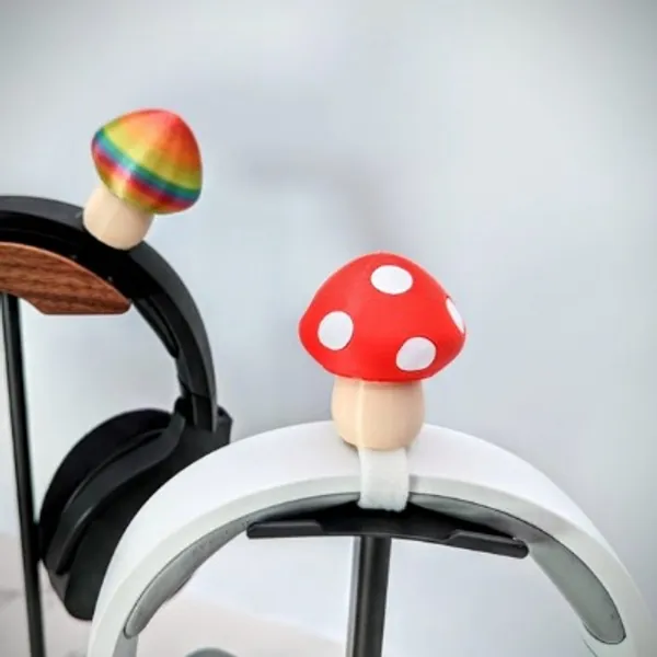 Mushroom Headphone Horns Headset Attachment Ears Cute Fungi | Etsy