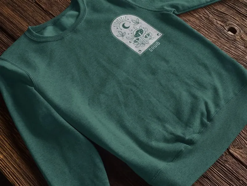 Dnd Druid Sweatshirt Unisex Dungeons and Dragons Sweatshirt | Etsy