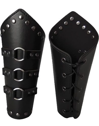 Faux Leather Arm Covers