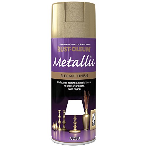400ml Metallic Spray Paint - Elegant Gold - 1 - Original Packaging