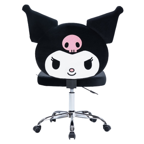 Kuromi x Impressions Vanity Swivel Chair - Black
