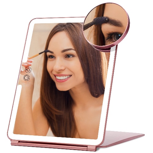 Folding Travel Makeup Mirror - L