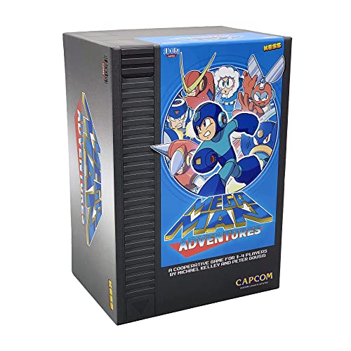 Mega Man - Adventure Board Game by KESS for Players 1-4, Indoor Fun, Ages 14 and Up, Action Themed Game for Adults and Teens, Average Playtime 45 Mins, Cooperative Strategy Board Games