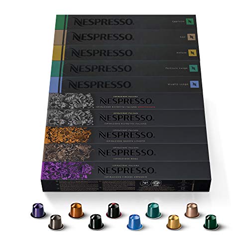 Nespresso OriginalLine Mixed Flavors, 100 count - NOT Compatible with VERTUOline machines