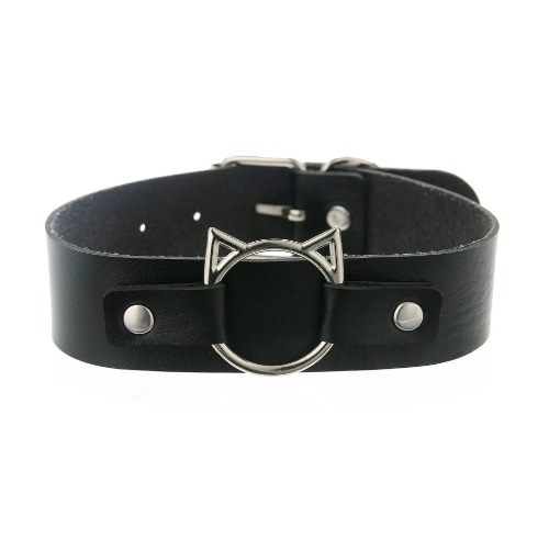 Kawaii Cat Multi Color Chokers - black-cat