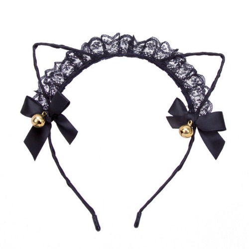 Kawaii Neko Headband - Black