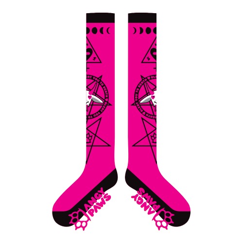 Bleat You To Death Pink Sockies