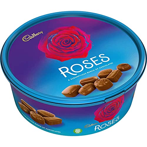 Cadbury Roses Tub 550g - Chocolate - 1.32 Pound (Pack of 1)