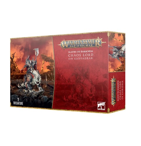 Games Workshop - Warhammer - Age of Sigmar - Slaves to Darkness: Chaos Lord On Karkadrak